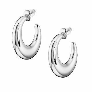 Σκουλαρίκι από ανοξείδωτο ατσάλι, κρίκος