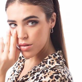 Σκουλαρίκια κρίκοι ατσάλινοι σφυρήλατοι