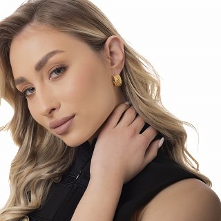 Oxzen ατσάλινος κρίκος χοντρός σαγρέ