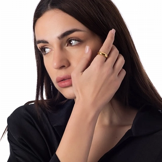 Δαχτυλίδι γυναικείο από ανοξείδωτο ατσάλι βέρα bull