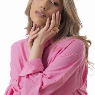 Δαχτυλίδι γυναικείο από ανοξείδωτο ατσάλι σπείρα free size