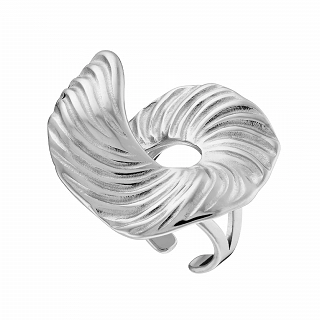 Δαχτυλίδι γυναικείο από ανοξείδωτο ατσάλι σπείρα free size