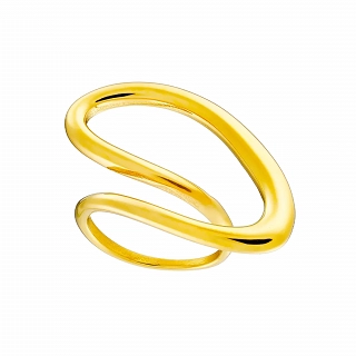 Δαχτυλίδι γυναικείο από ανοξείδωτο ατσάλι με ιδιαίτερο σχέδιο