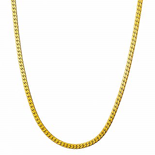 Oxzen ανδρική αλυσίδα ατσάλινη 5mm Gourmet