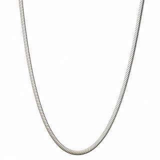 Oxzen ανδρική αλυσίδα ατσάλινη 4mm Snake