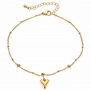 Oxzen αλυσίδα ποδιου ατσάλινη