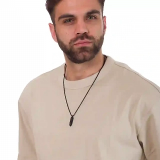 Κολιέ Unisex από ανοξείδωτο ατσάλι σφαίρα με χώρο αποθήκευσης