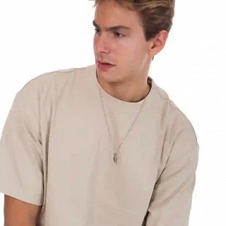 Κολιέ Unisex από ανοξείδωτο ατσάλι φτερό μικρό