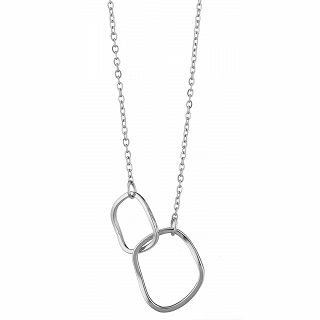 Κολιέ ατσάλινο με ιδιαίτερο σχήμα