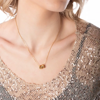 Κολιέ ατσάλινο σπείρα