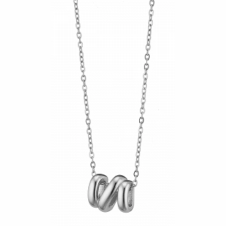 Κολιέ ατσάλινο σπείρα