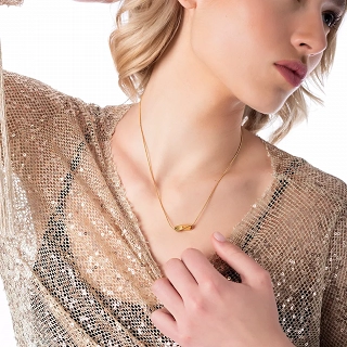 Κολιέ ατσάλινο ορθογώνιο