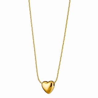 Κολιέ ατσάλινο από ανοξείδωτο ατσάλι μικρή καρδούλα