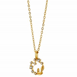 Oxzen γυναικείο κολιέ από ανοξείδωτο ατσάλι