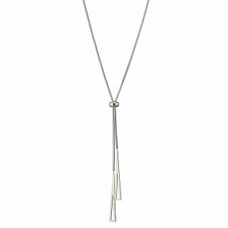 Oxzen ατσάλινο κολιέ γραβάτα