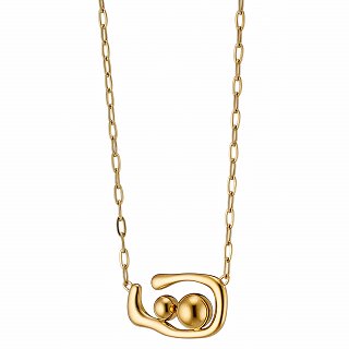 Oxzen ατσάλινο γυναικείο κολιέ