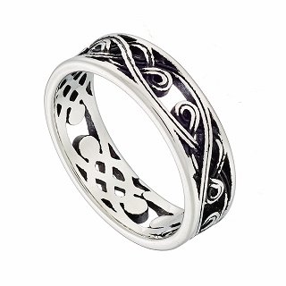 Δαχτυλίδι βέρα ανδρική ατσάλινη