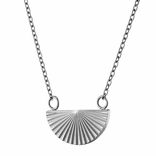 Κολιέ από ανοξείδωτο ατσάλι με ιδιαίτερο σχήμα