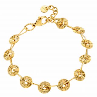 Oxzen ατσάλινο βραχιόλι με αρχαιοελληνικά στοιχεία