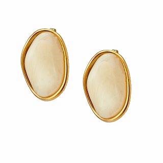 Oxzen ατσάλινο σκουλαρίκι καρφωτό με σμάλτο