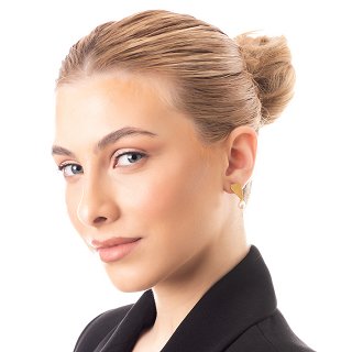 Oxzen σκουλαρίκια κρεμαστά ασημένια χειροποίητα με πέρλα Majorica