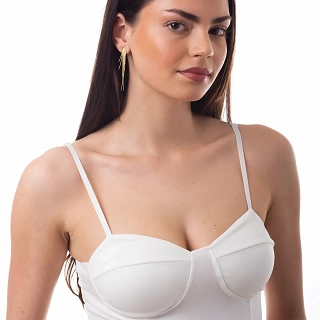 Oxzen ασημένιο σκουλαρίκι με πολλές αλυσίδες μακρύ κρεμαστό