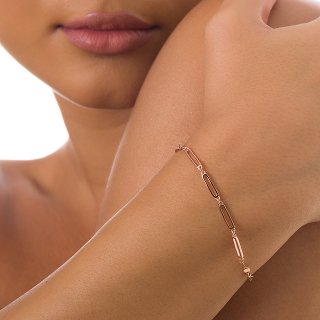 Oxzen βραχιόλι ασημένιο με δύο σχέδια