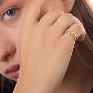 Oxzen δαχτυλίδι ασημένιο διπλό σειρέ με λευκά ζιργκόν free size