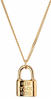 Oxzen κολιέ ασημένιο κλειδαριά