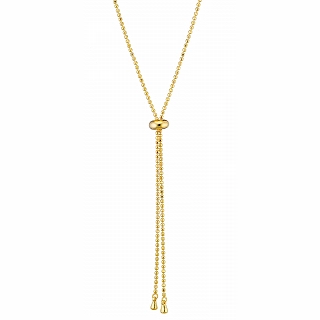 Oxzen γυναικείο κολιέ ασημένιο γραβάτα