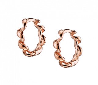 Oxzen σκουλαρίκια κρικάκια μικρά ασημένια στριφτά