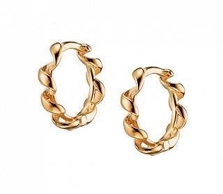 Oxzen σκουλαρίκια κρικάκια μικρά ασημένια στριφτά