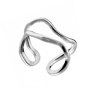 Oxzen δαχτυλίδι ασημένιο free size