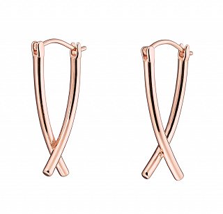 Oxzen σκουλαρίκια κρίκοι ασημένιοι