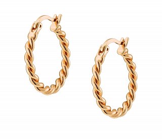 Oxzen σκουλαρίκια κρικάκια μικρά ασημένια 1.5 cm