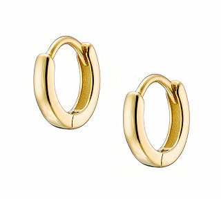 Oxzen σκουλαρίκια κρικάκια μικρά ασημένια για δεύτερη τρύπα