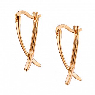 Oxzen σκουλαρίκια κρικάκια μικρά ασημένια λουστρέ