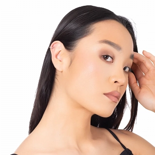 Oxzen σκουλαρίκι ασημένιο Ear Cuff με λευκά ζιργκόν