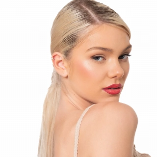 Oxzen σκουλαρίκι ασημένιο Ear Cuff με λευκά ζιργκόν