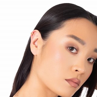 Oxzen ασημένιο σκουλαρίκι Ear Cuff