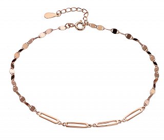 Oxzen αλυσίδα ποδιού ασημένια