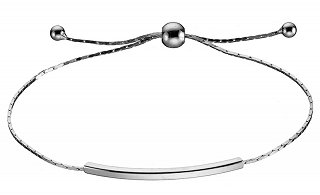 Oxzen βραχιόλι ασημένιο ταυτότητα