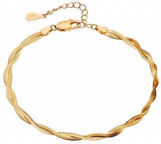 Oxzen βραχιόλι ασημένιο αλυσίδα πλατιά πλεκτή