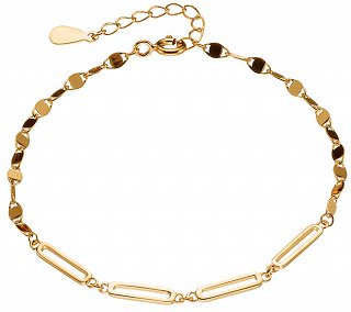 Oxzen βραχιόλι ασημένιο με δύο σχέδια