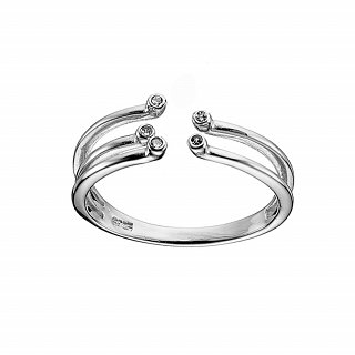 Oxzen δαχτυλίδι ασημένιο chevalier free size