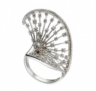 Oxzen δαχτυλίδι ασημένιο με πέτρες ζιργκόν σε ιδιαίτερο σχέδιο