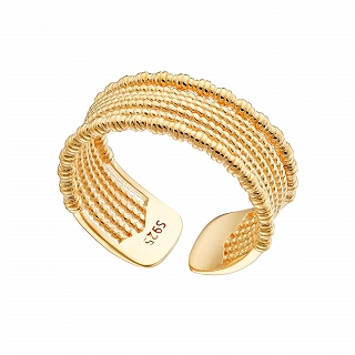 Oxzen δαχτυλίδι ασημένιο φαρδιά βέρα σαγρέ  free size