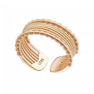 Oxzen δαχτυλίδι ασημένιο φαρδιά βέρα σαγρέ  free size