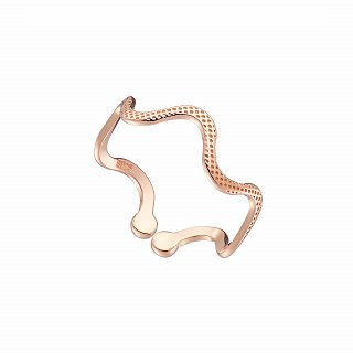 Oxzen ασημένιο δαχτυλίδι free size