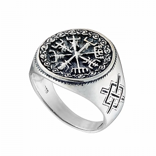 Oxzen δαχτυλίδι ανδρικό ασημένιο